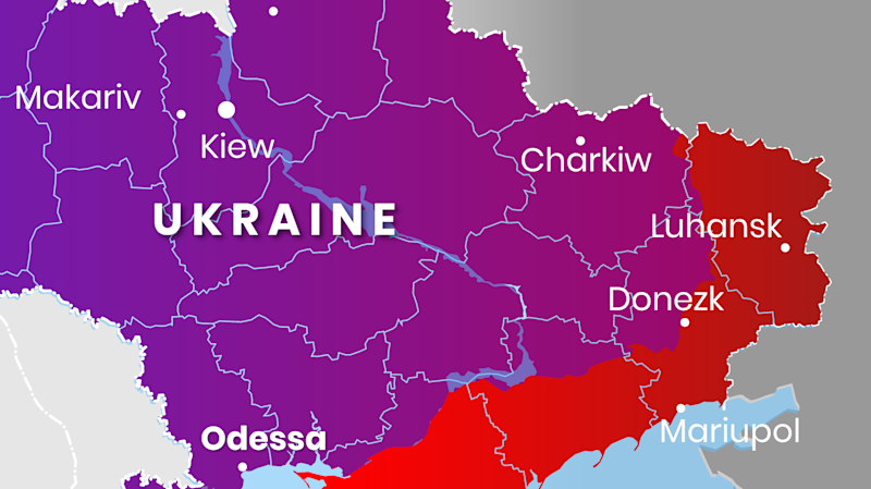 Ukraine: Der Frontverlauf | The Pioneer