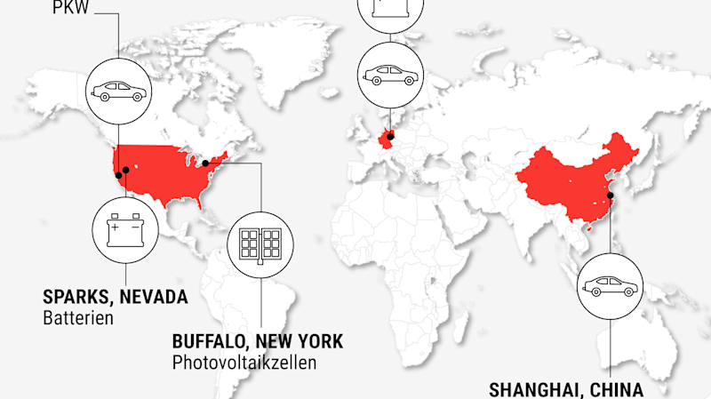 Teslas Produktionsstandorte | The Pioneer