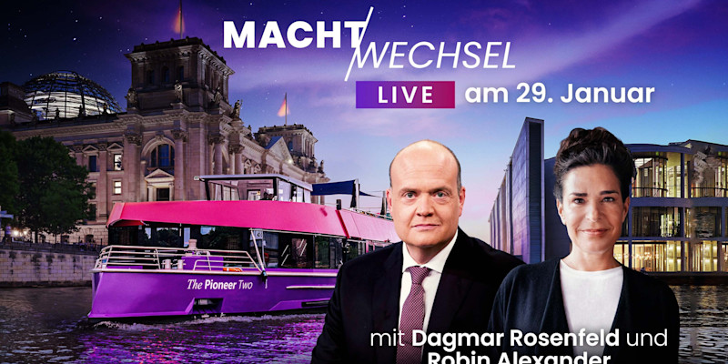Robin Rosenfeld Machtwechsel Live mit Dagmar Rosenfeld und Robin Alexander | The Pioneer