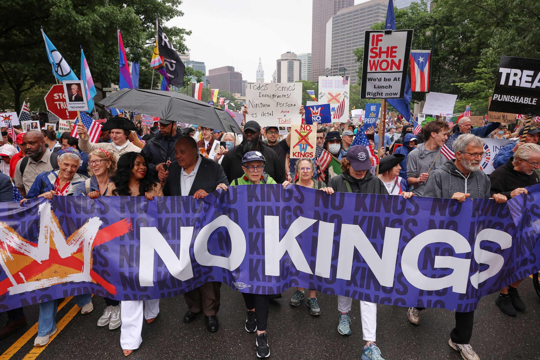 "No Kings"-Proteste in Pennsylvania