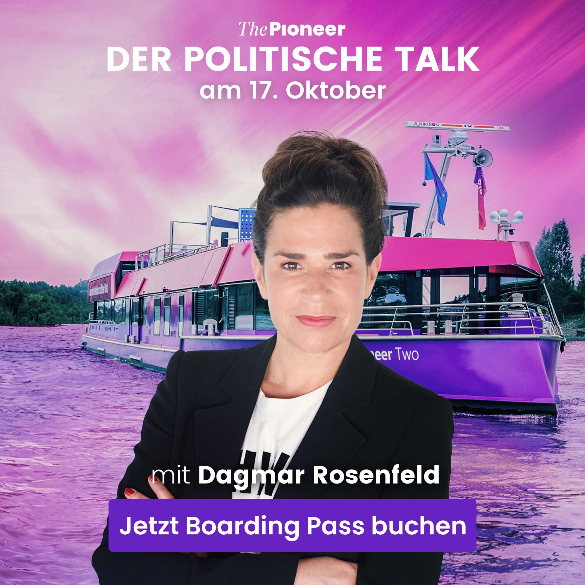 Der politische Talk mit Dagmar Rosenfeld