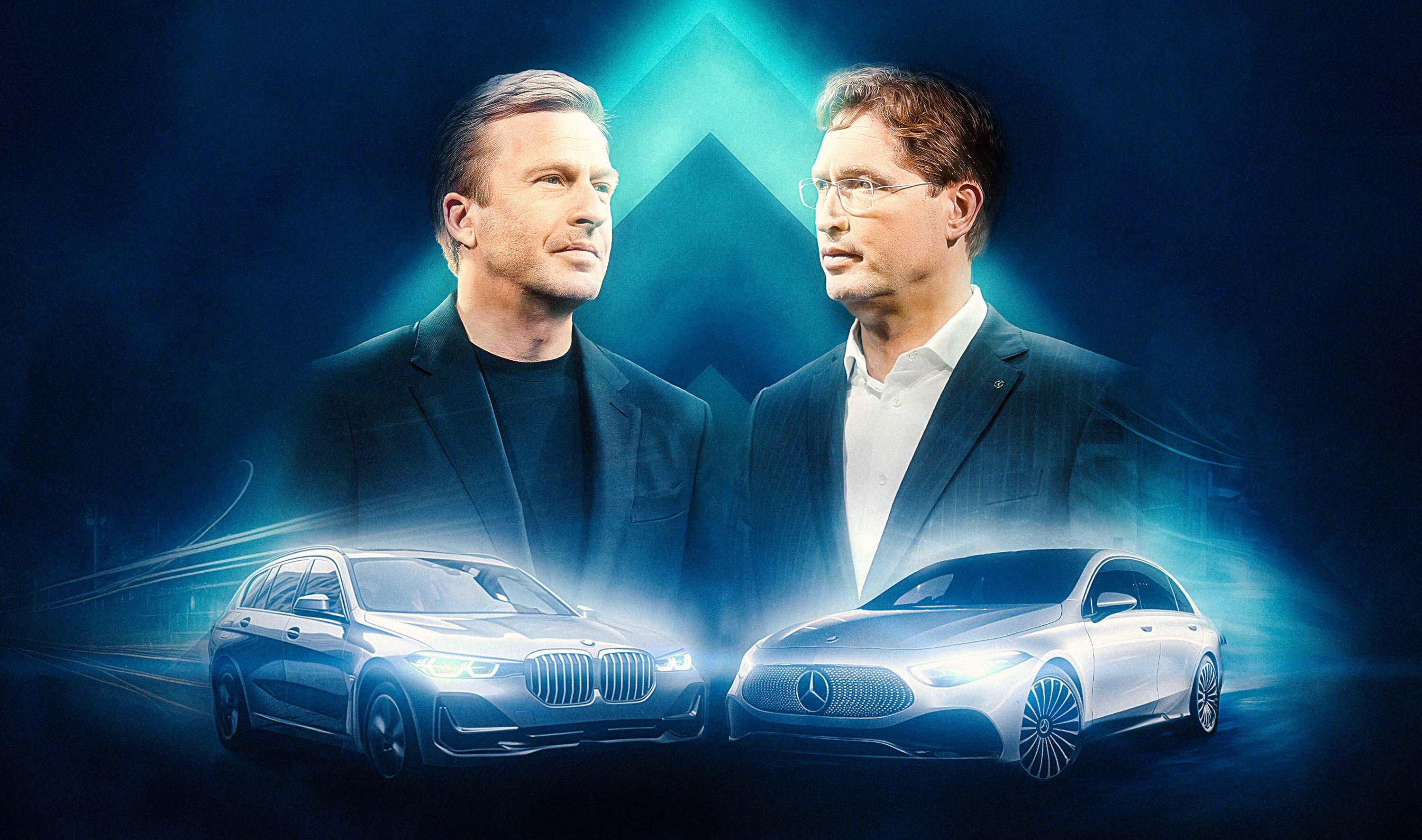 Autoindustrie: Mercedes und BMW ringen um die Führung