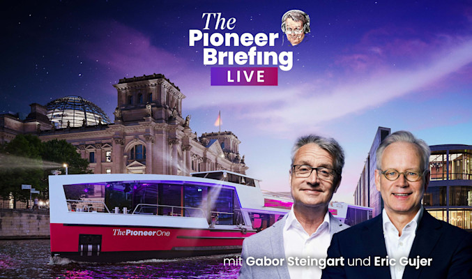 The Pioneer Briefing Live mit Gabor Steingart und Eric Gujer The Pioneer