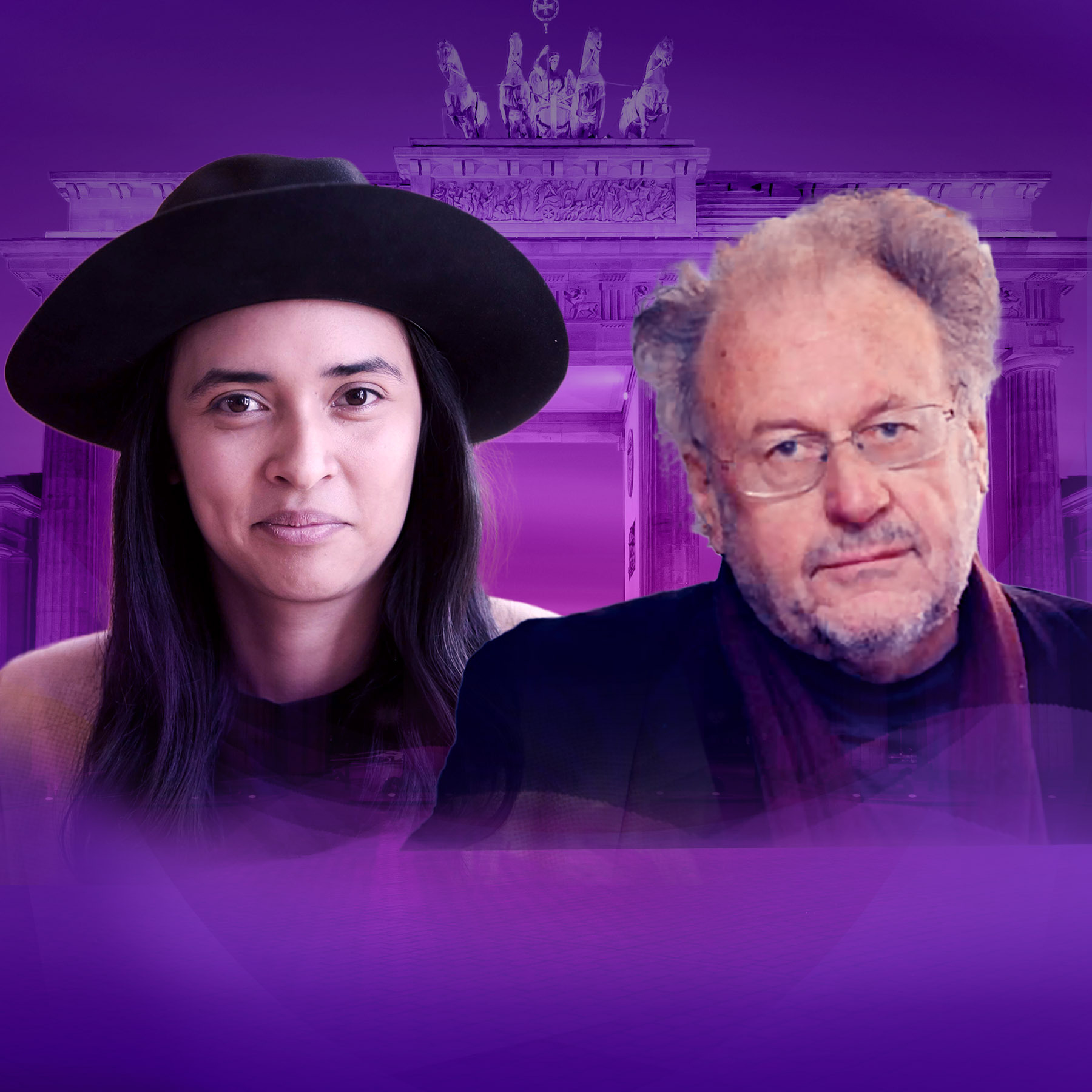 Diana Kinnert und Prof. Dr. Jürgen Wertheimer